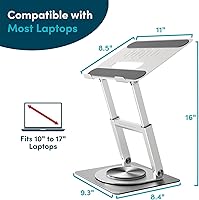 Lifelong 360 Rotating Ergonomic Laptop Stand — image 5