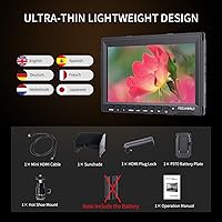 Feelworld FW759 7-Inch DSLR Camera Field Monitor — image 7