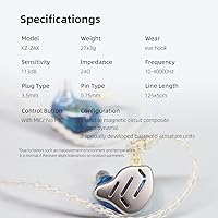 KZ Zax 7BA+1DD Hybrid In-Ear Headphones — image 6