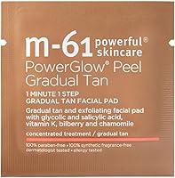 m-61 PowerGlow Peel Gradual Tan Exfoliating Facial Peel 10 Pack — image 2