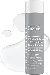 Paula’s Choice 6% Mandelic Acid + 2% Lactic Acid Exfoliant 3oz Review