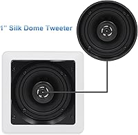 Herdio 5.25-Inch Passive Ceiling Speakers — image 3