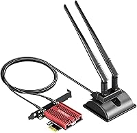 GLOTRENDS WiFi 7 PCIe Card with Extension Antenna — image 1