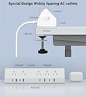 Jgstkcity Desk Clamp Power Strip 45W Fast Charging Station — image 7