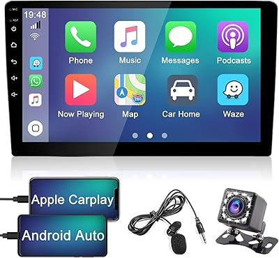 Hikity 9 Inch Double Din Car Stereo