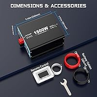 OLTEANP TK-1500W 1500W Pure Sine Wave Inverter — image 8