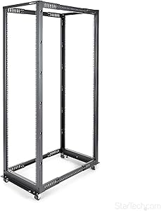 StarTech 4POSTRACK42 42U Mobile Open Frame Server Rack Review