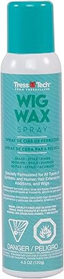 TressAllure TressTech Dry Spray Wig Wax 4.3oz