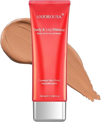 ANJOROUSA Body Coverage Perfector - Tattoo Cover Up Makeup, Bronze