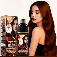 AngeRose Hair Dye Shampoo 3 in 1 Chestnut Brown 400mL — image 1