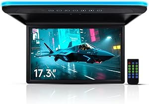 ZBARK 17.3 Inch Car Overhead Flip Down Monitor Review