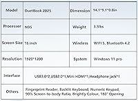 FUNYET NY-02 Laptop, 16-inch, 16GB RAM, 512GB SSD, Intel Celeron N95 — image 7