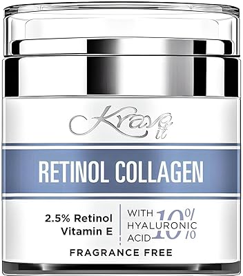 Krave It Retinol Collagen Hydrating Moisturizer 2.5% with Hyaluronic Acid