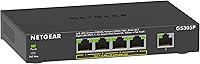 NETGEAR GS305P v2 5-Port Gigabit Ethernet PoE Switch — image 1
