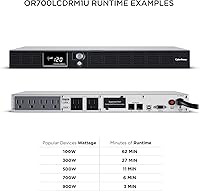 CyberPower OR700LCDRM1U Smart App LCD UPS Battery Backup — image 10