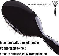 Morsafe Boar Bristle Paddle Detangling Hair Brush — image 6