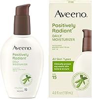 Aveeno Positively Radiant Daily Moisturizer with SPF 15, 240mL — image 3