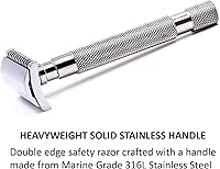 Parker 68S Stainless Steel Handle Double Edge Safety Razor — image 7