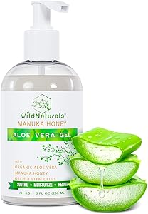 Wild Naturals Aloe Vera Gel with Manuka Honey 8oz Review