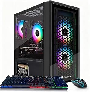 STGAubron Gaming PC Desktop, Intel Xeon E5, Radeon RX 550 4GB, 16GB RAM, 512GB SSD Review