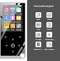 Arungo M4 136GB Bluetooth MP3 Player — image 2