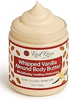 Red Rose Naturals Whipped Body Butter, Vanilla Almond, 8oz — image 1