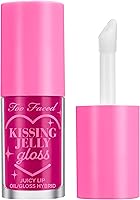 Too Faced Kissing Jelly Lip Oil Gloss 08 Raspberry — image 1