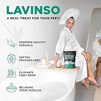 LV LAVINSO Tea Tree Oil Foot Soak with Epsom Salt - 2 LB — image 3