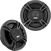 Pyle PL613BK 6.5-Inch 3-Way Triaxial Car Stereo Speakers — image 1
