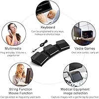 PCsensor FS2020U1 USB Foot Pedal 3-Key Programmable Switch — image 3