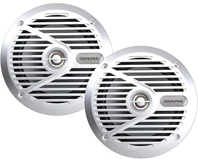 Alpine SPS-M601 6-1/2″ Marine Coaxial 2-Way Speaker