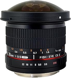 Rokinon HD8M-C 8mm f/3.5 Fisheye Lens for Canon DSLR Review