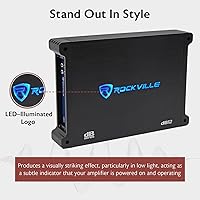 Rockville dB12 2000W Mono 2-Ohm Car Amplifier — image 4