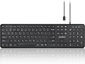 Perixx PERIBOARD-210C Wired USB-C Keyboard Review