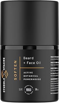 Stubble & Stache Hydrating Beard Oil for Men, 1 fl oz