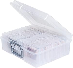 novelinks Photo Case 4″ x 6″ Photo Box Storage