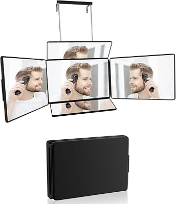 Aokoka 5 Way Mirror for Self Hair Cutting & Shaving