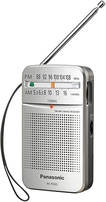 Panasonic RF-P50D Pocket FM/AM Portable Radio