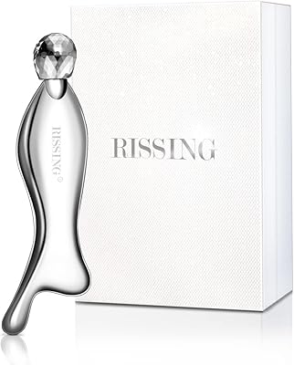RISSING 4-in-1 Stainless Steel Gua Sha Facial Tool