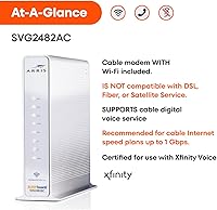 ARRIS SURFboard SVG2482AC DOCSIS 3.0 Cable Modem & AC2350 Wi-Fi Router — image 7