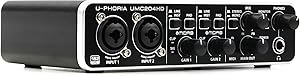 Behringer U-Phoria UMC204HD Audio Interface Review
