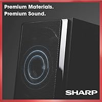 Sharp XL-BH250 5-Disc Micro Shelf Speaker System — image 5