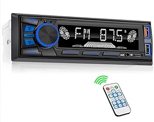 REAKOSOUND Car Radio Bluetooth Single DIN Stereo 820s Review