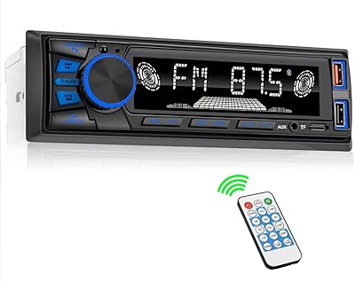 REAKOSOUND Car Radio Bluetooth Single DIN Stereo 820s