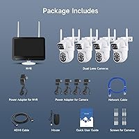 YEEWISE 2K Wi-Fi 6 Wireless Security Camera System — image 8