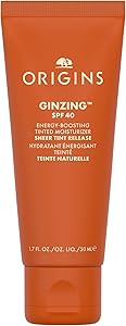 Origins GinZing Energy-Boosting Tinted Moisturizer SPF 40, 1.7oz Review