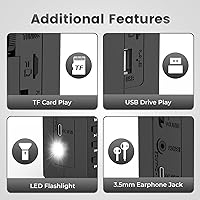 PRUNUS J-360 Cassette Tape Player Boombox — image 6