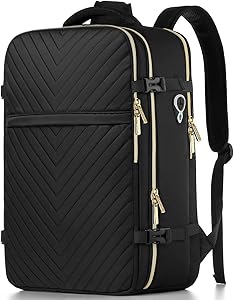 LUOCIP Large Carry On Travel Backpack 40L for 17 Inch Laptop Review