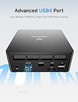 MINISFORUM DeskMini UM760 Slim Mini PC, AMD Ryzen 5 7640HS, 16GB RAM, 1TB SSD — image 5