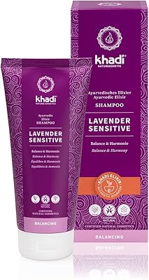 Khadi Lavender Sensitive Ayurvedic Shampoo 6.7oz